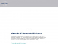 digisphaere.de Webseite Vorschau