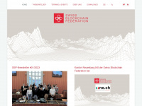 blockchainfederation.ch Webseite Vorschau