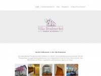 villa-brodmerkel.at Webseite Vorschau
