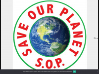 saveourplanet.one Webseite Vorschau