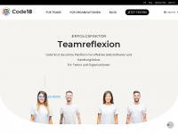 code18.team Webseite Vorschau