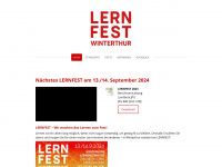 lernfest.ch Webseite Vorschau