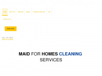 maidforhomes.com Webseite Vorschau