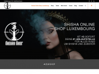shisha-shop.lu Webseite Vorschau