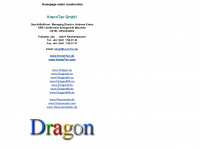 dragon.eu Webseite Vorschau