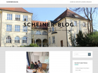 scheiner-blog.de Webseite Vorschau
