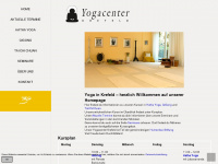 yogacenter-krefeld.de Webseite Vorschau