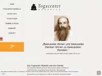 yogacenter-marbella.com Webseite Vorschau
