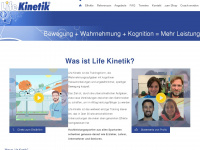 lifekinetik.com Webseite Vorschau