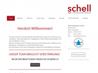 schell-service.de Webseite Vorschau