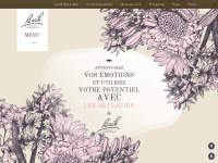 fleursdebach.fr Webseite Vorschau