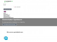 slotenmakerapeldoorn.com Webseite Vorschau