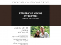 karunachocolate.it Webseite Vorschau