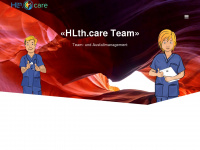 hlthcare.team Webseite Vorschau