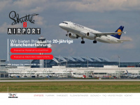 shuttle2airport.com Webseite Vorschau