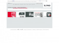 bpro-solutions.com Webseite Vorschau
