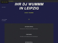 leipzig-dj.de Webseite Vorschau