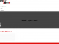 walker-logistix.com Webseite Vorschau