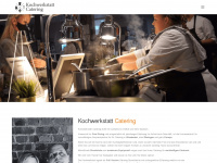 catering-kochwerkstatt.de Webseite Vorschau
