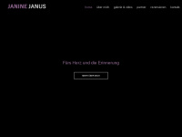 janinejanus.de Webseite Vorschau