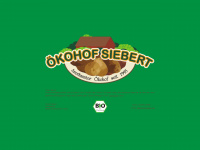 oekohofsiebert.de Webseite Vorschau