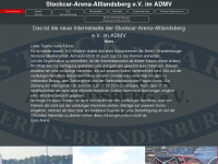 stockcararena-altlandsberg.de Webseite Vorschau