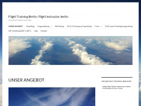flightinstructorberlin.com Webseite Vorschau