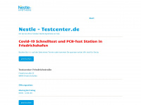 nestle-testcenter.de Webseite Vorschau