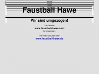 faustball-hawe.com Webseite Vorschau