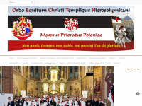 templariusze.org.pl Webseite Vorschau
