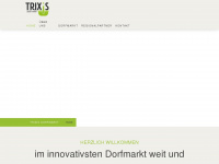 trixis-dorfmarkt.at Webseite Vorschau