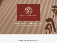 rosemarie-wurzenberger.at Webseite Vorschau