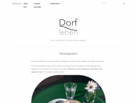 dorfleben-weyher.de Webseite Vorschau
