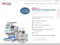 happystickmaschinen.de Webseite Vorschau