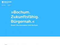 bochum-smartcity.de Webseite Vorschau