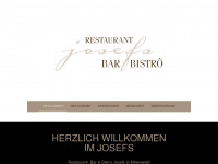 josefs-bar-bistro.de Webseite Vorschau