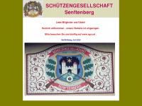 schützen-gesellschaft-senftenberg.at Webseite Vorschau