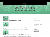 festas.cz Webseite Vorschau