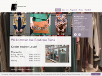 mode-sena.ch Webseite Vorschau