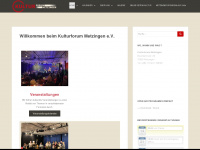 Kulturforum-metzingen.de