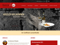 buccafina.ch Webseite Vorschau