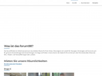 forum98.ch Webseite Vorschau
