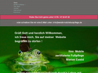 ewald-mobilefusspflege.de Webseite Vorschau