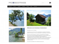 proseestrasse.ch Webseite Vorschau