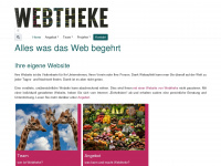 webtheke.ch Webseite Vorschau