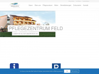 pflegezentrum-feld.ch Webseite Vorschau