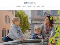 aquaregio.ch Webseite Vorschau