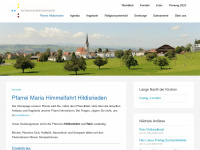 pfarrei-hildisrieden.ch Webseite Vorschau