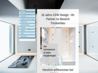 cuw-design.at Webseite Vorschau
