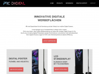 prc-digital.com Webseite Vorschau